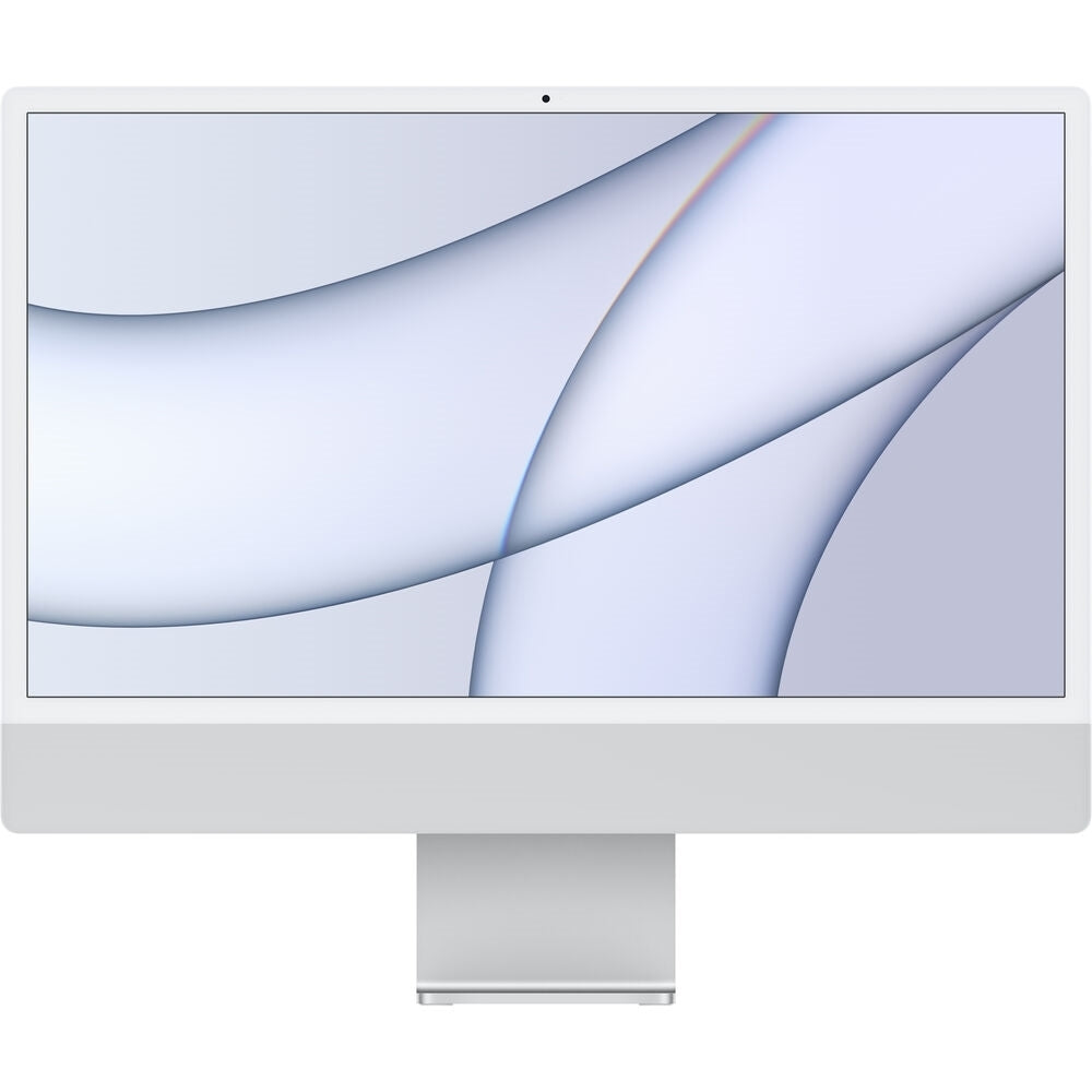 Apple iMac M1 23.5" (8GB, 512GB SSD, Apple M1 3.2GHz) MacOS, Silver (Refurbished - Fair)