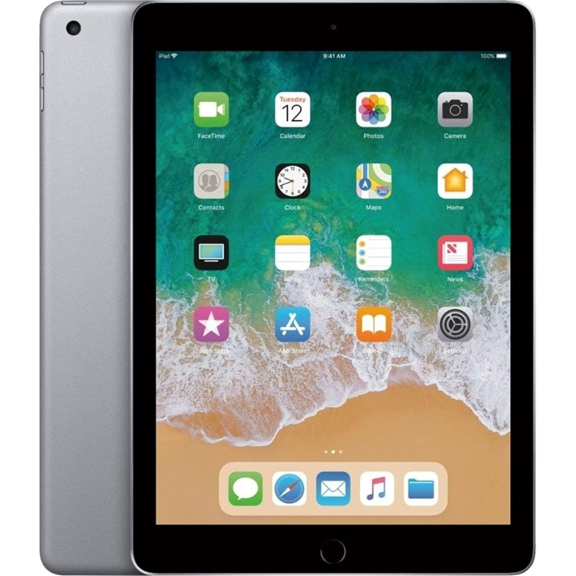 Apple iPad 5th Gen 9.7" - 128GB, WiFi, Space Gray (Refurbished - Excellent)