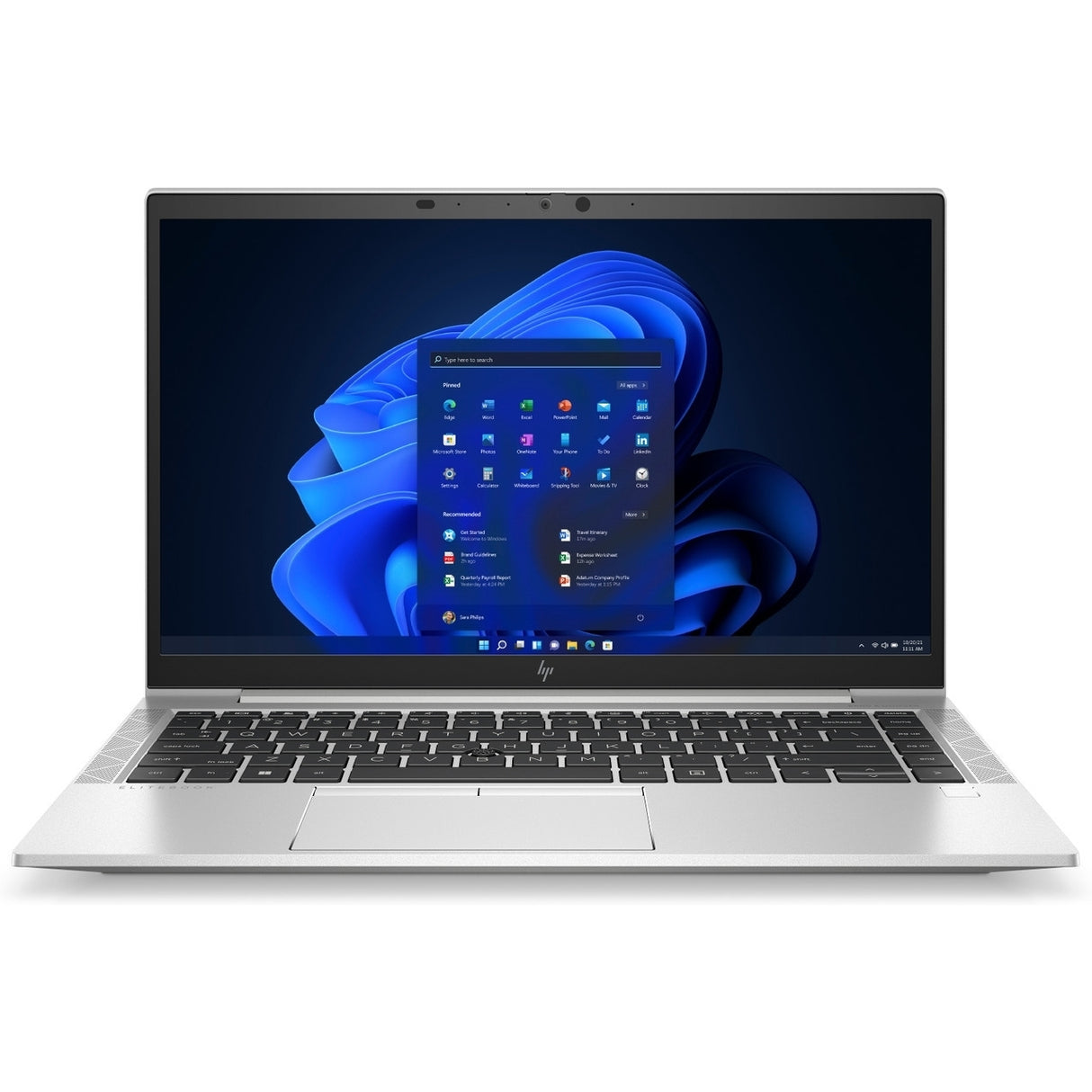 HP Elitebook 845 G8 14" 16GB 256GB SSD AMD Ryzen™ 5 Pro 5650U 2.3GHz WIN11P, Silver (Refurbished - Excellent)