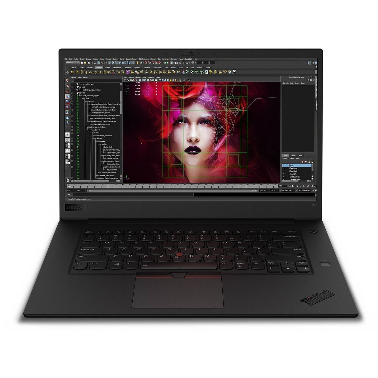 Lenovo ThinkPad P1 Gen 2 15.6" 16GB 512GB SSD Xeon® E-2276M 2.8GHz WIN11P, Black (Refurbished - Fair)
