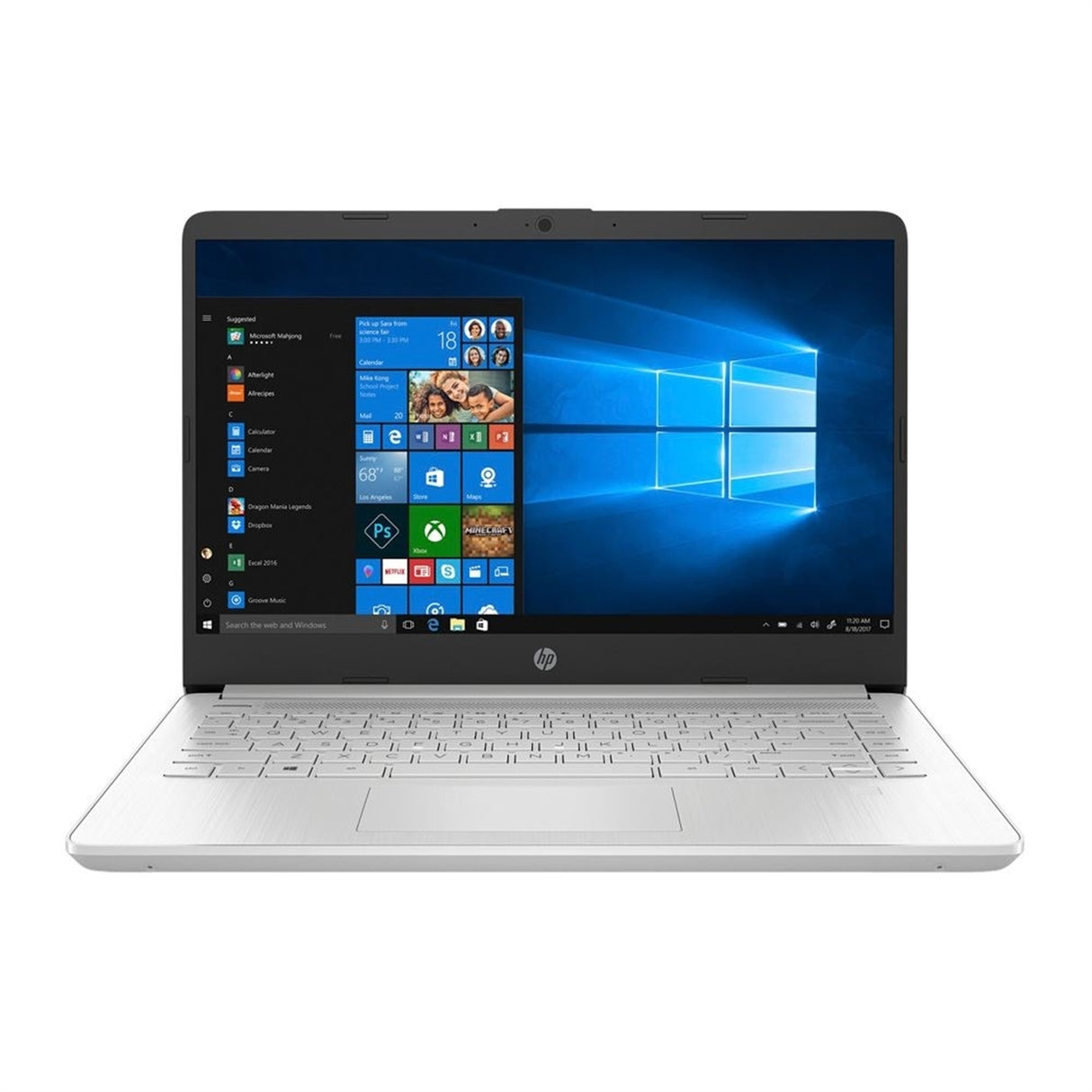 HP 14-FQ1021NR 14" 16GB 256GB SSD AMD Ryzen™ 5 5500U 2.1GHz WIN11H, Gray (Refurbished - Very Good)