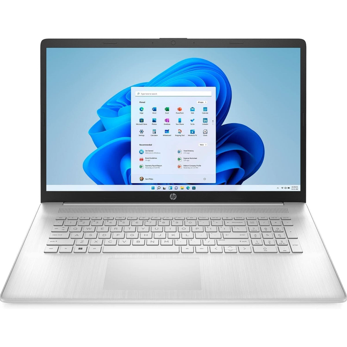 HP 17-CN2063CL 17.3" 8GB 512GB SSD Core™ i5-1235U 1.3GHz WIN11H, Natural Silver (Refurbished - Premium)