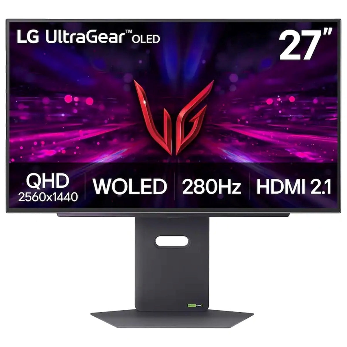 LG - UltraGear 27" OLED QHD 280Hz 0.03ms G-Sync Pro Gaming Monitor (Refurbished - Excellent)