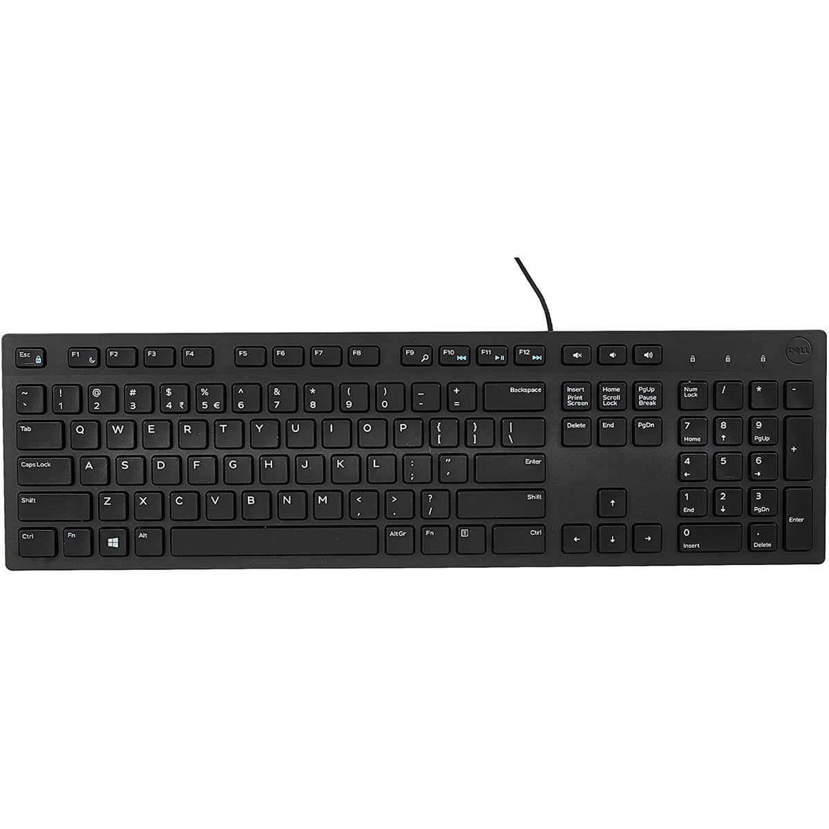 Dell KB216 Wired QWERTY Keyboard, Black (New)