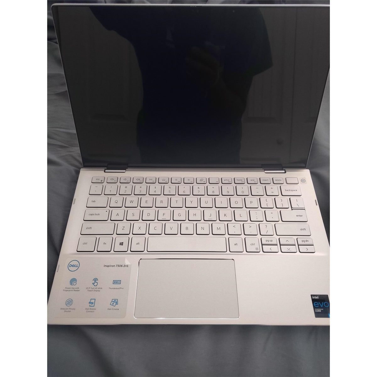 Dell Inspiron 7306 2-in-1 13.3" 8GB 256GB SSD Core™ i5-1135G7 2.4GHz WIN11H, Platinum Silver (Refurbished - Fair)