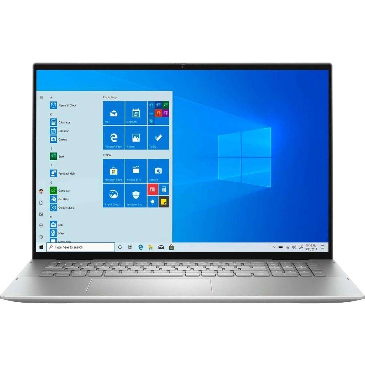 Dell Inspiron 7706 17" 16GB 500GB SSD Core™ i7-1165G7 2.8GHz WIN11H, Platinum Silver (Refurbished - Fair)