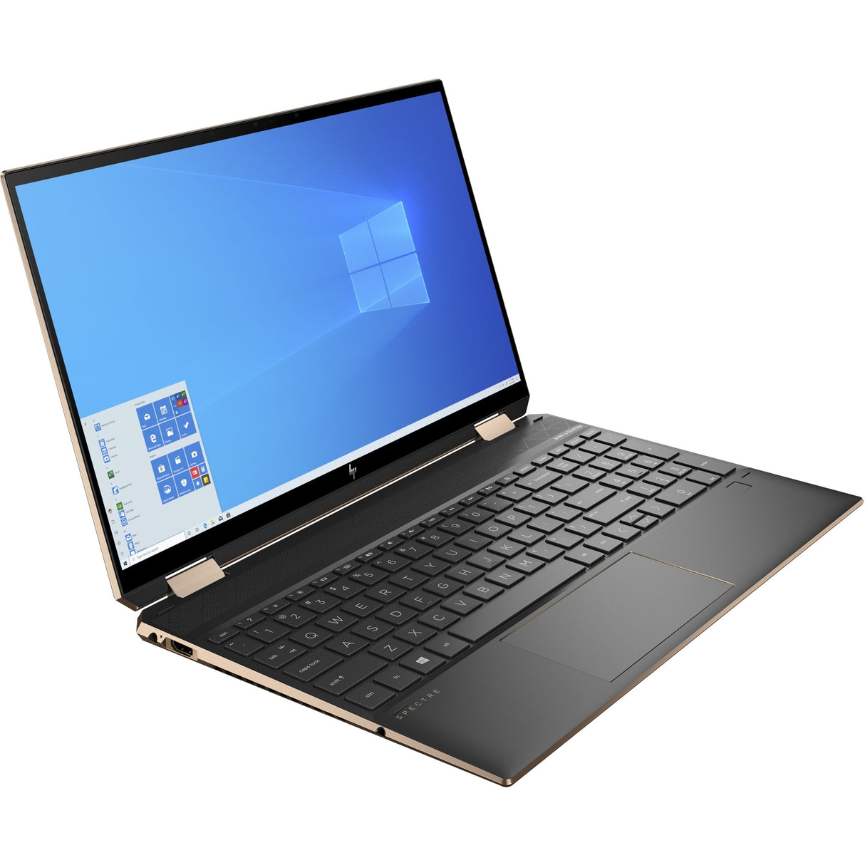 HP Spectre x360 15" 15.6" 16GB 512GB SSD+32GB Core™ i7-10750H 2.6GHz WIN11H, Nightfall Black (Refurbished - Fair)