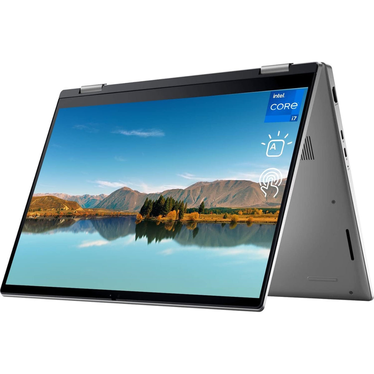 Dell Inspiron 14 7420 2-in-1 14" 16GB 256GB SSD Core™ i5-1235U 1.3GHz WIN11H, Platinum Silver (Refurbished - Fair)