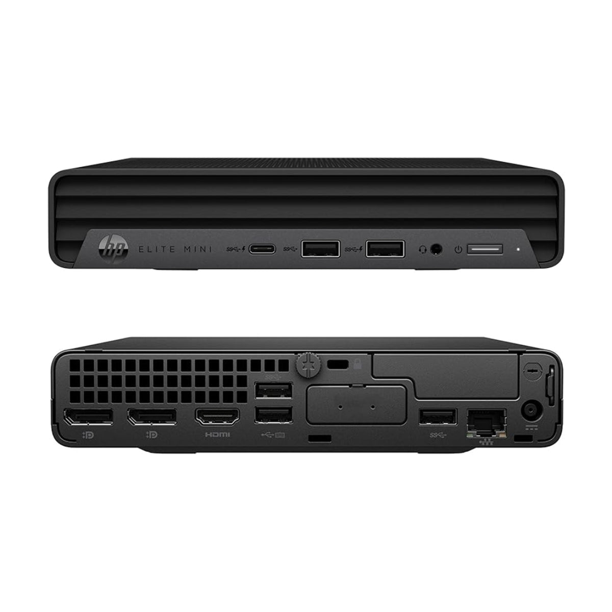 HP Elite 600 G9 Mini PC 16GB 256GB SSD Core™ i5-12500T 2GHz WIN11P, BLACK (Refurbished - Very Good)