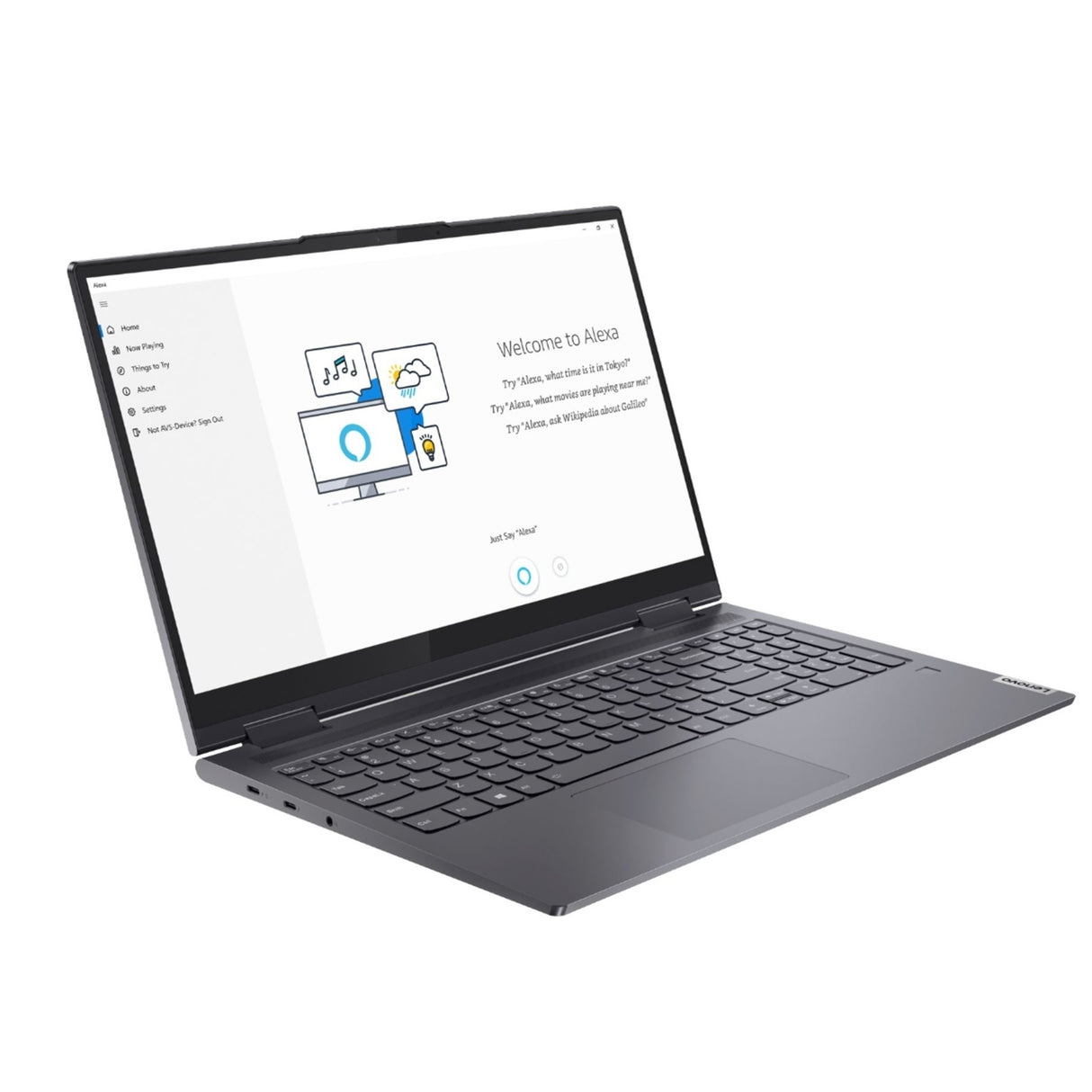Lenovo Yoga 7 151TL5 15.6" 8GB 512GB SSD Core™ i5-1135G7 2.4GHz WIN11H, Slate Gray (Refurbished - Very Good)