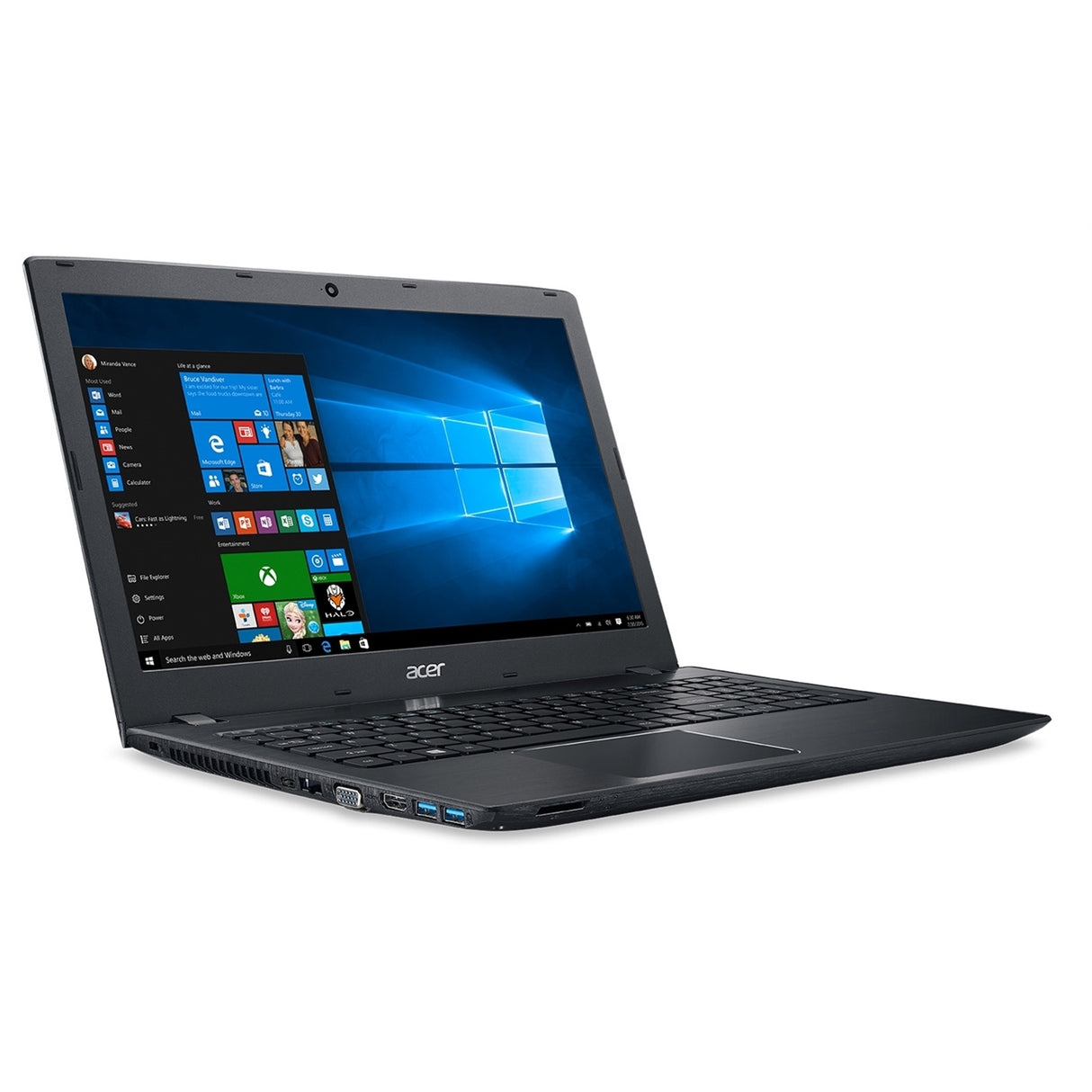 Acer Aspire E 15 E5-576G 15.6" 8GB 512GB SSD Core™ i5-8250U 1.6GHz WIN11H, Shale Black (Refurbished - Fair)
