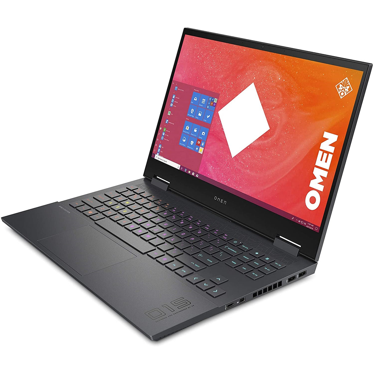 HP Omen 15-EN0000 15.6" 16GB 256GB SSD AMD Ryzen™ 7 4800H 3.0GHz WIN11H, Shadow Black (Refurbished - Fair)