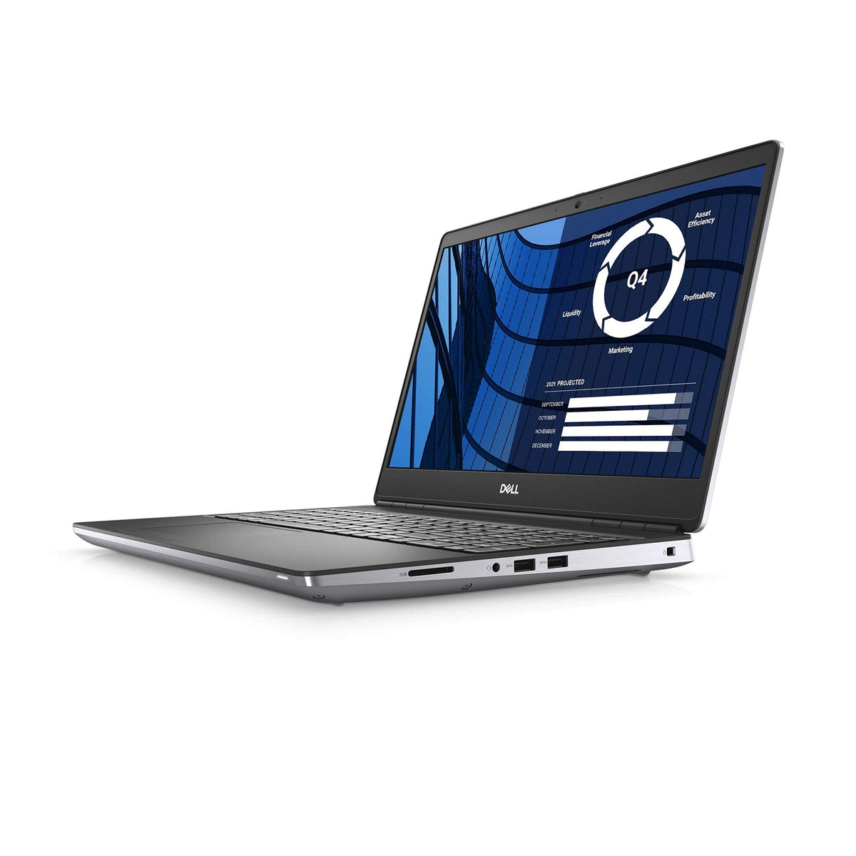 Dell Precision 7550 15.6" 32GB 512GB SSD Core™ i7-10875H 2.3GHz WIN11P, Platinum Silver (Refurbished - Premium)