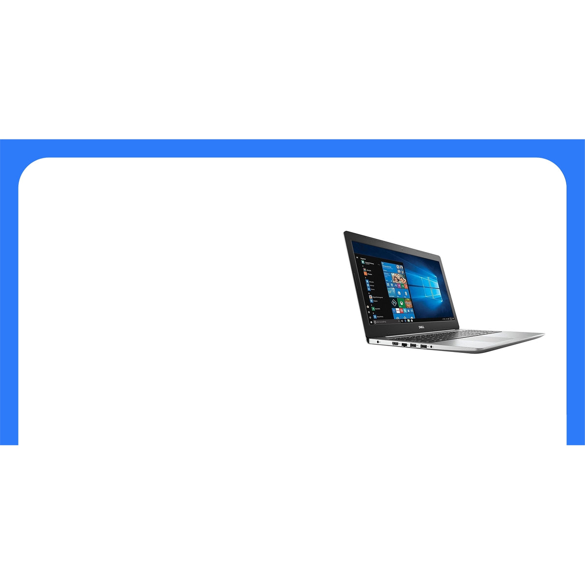 Dell Inspiron 5570 15.6" 12GB 512GB Core™ i3-8130U 2.2GHz WIN11H, Black (Refurbished - Very Good)