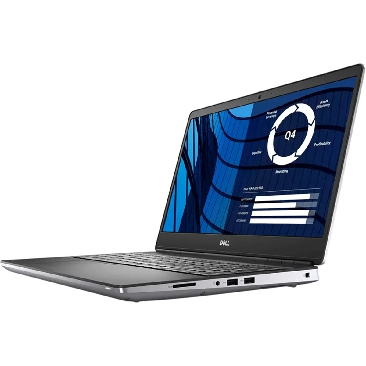 Dell Precision 7550 15.6" 32GB 512GB SSD Intel Core™ i5-10400H 2.30GHz WIN11P, Silver (Refurbished - Excellent)