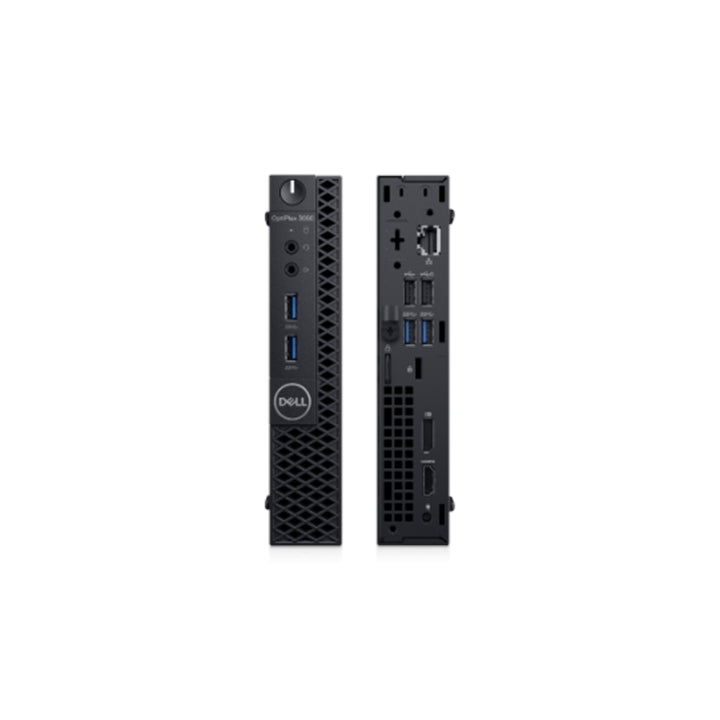 Dell Optiplex 3060 MicroTower 8GB 512GB SSD Core™ i5-8500T 2.1GHz WIN11P, Black (Refurbished - Fair)