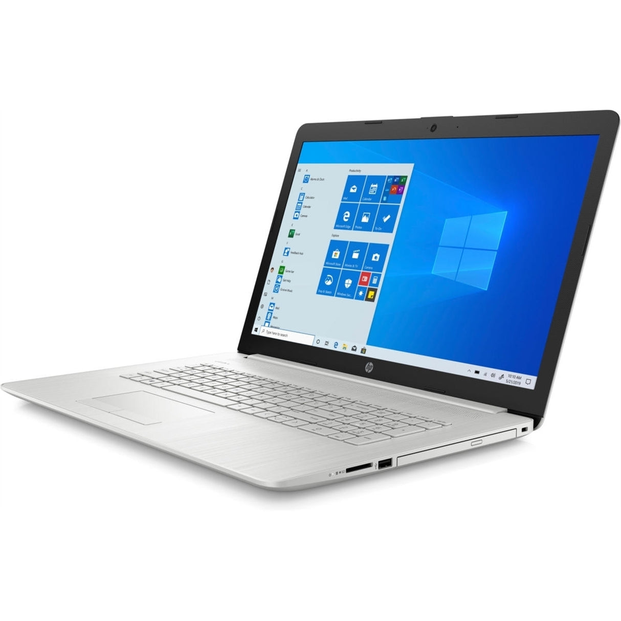 HP 17-BY4633DX 17.3" 8GB 256GB SSD Core™ i5-1135G7 2.4GHz WIN11H, Natural Silver (Refurbished - Very Good)