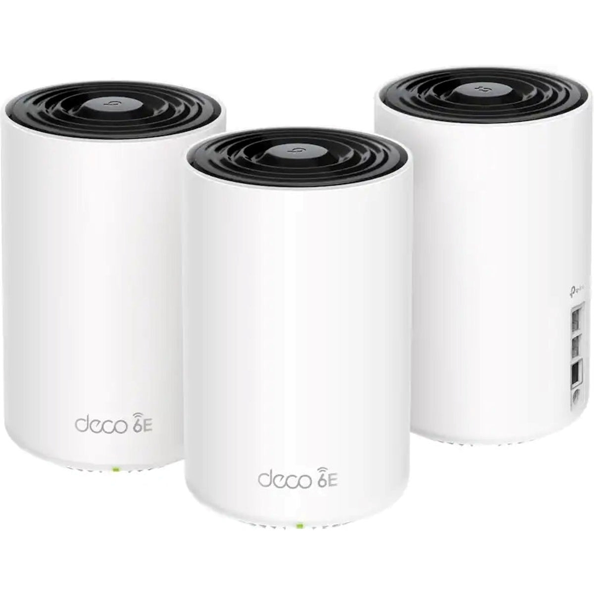 TP-Link - Deco XE75 Pro AXE5400 Tri-Band Wi-Fi 6E Whole Home Mesh System (3-Pack) - White (New)