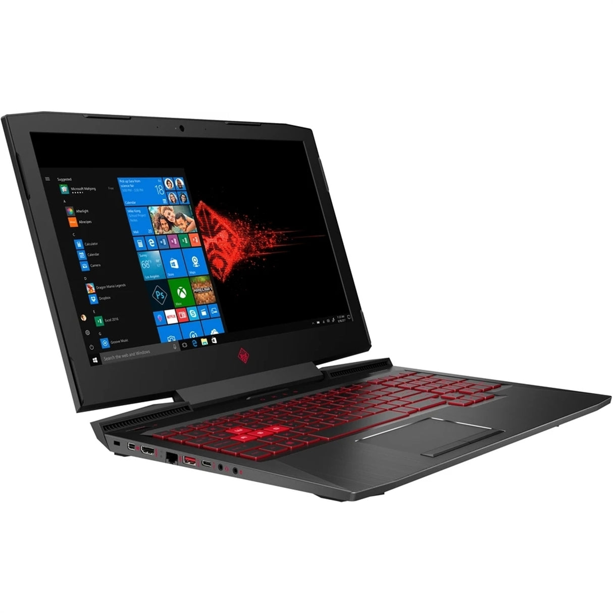 HP OMEN 15-CE199NR 15.6" 16GB 512GB SSD Core™ i7-8750H 2.2GHz WIN11H, Black (Refurbished - Fair)