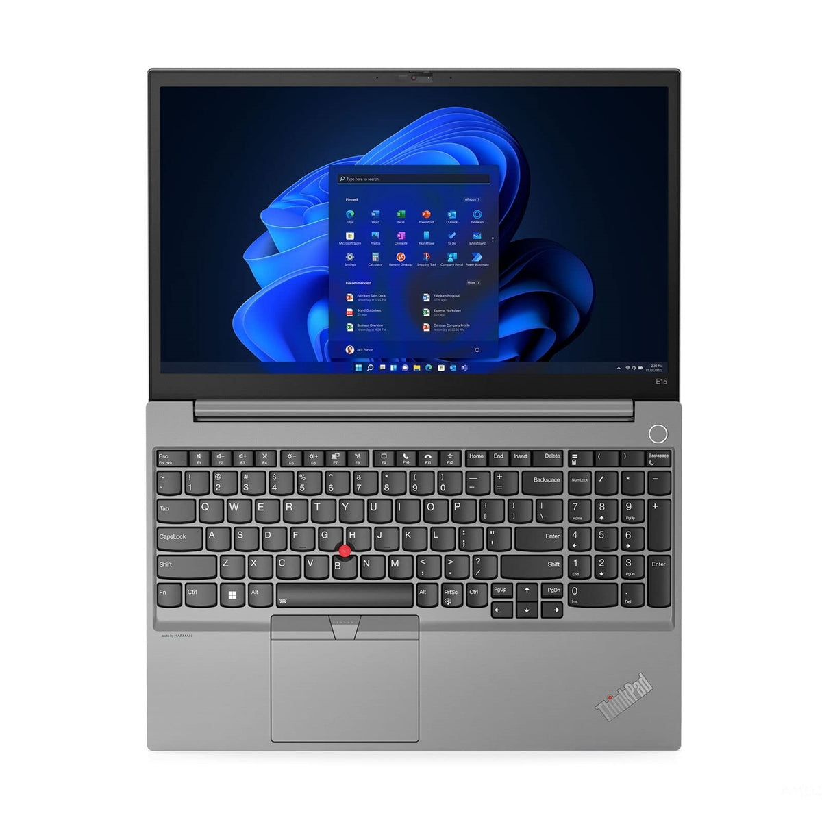 Lenovo Thinkpad E15 Gen 4 15.6" 24GB 512GB SSD Core™ i7-1255U 2.8GHz WIN11P, Mineral Grey (Refurbished - Very Good)