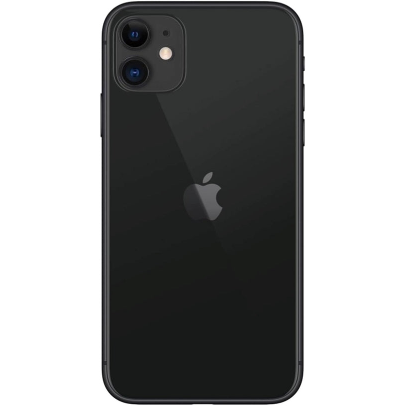 Apple iPhone 11 128GB 6.1" 4G LTE Unlocked, Black (Refurbished - Excellent)