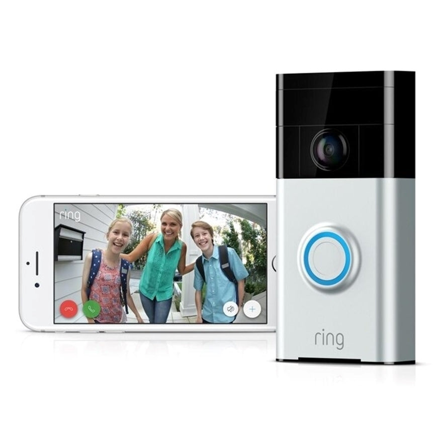 Ring Video Doorbell (1st Gen) 88RG000FC600 - Satin Nickel (New)