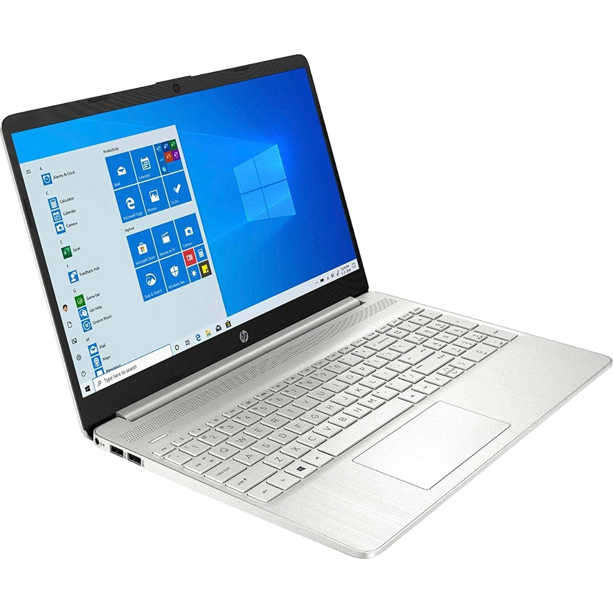 HP 15-DY1043DX 15.6" 16GB 256GB SSD Core™ i5-1035G1 1.0GHz WIN11H, Silver (Refurbished - Fair)
