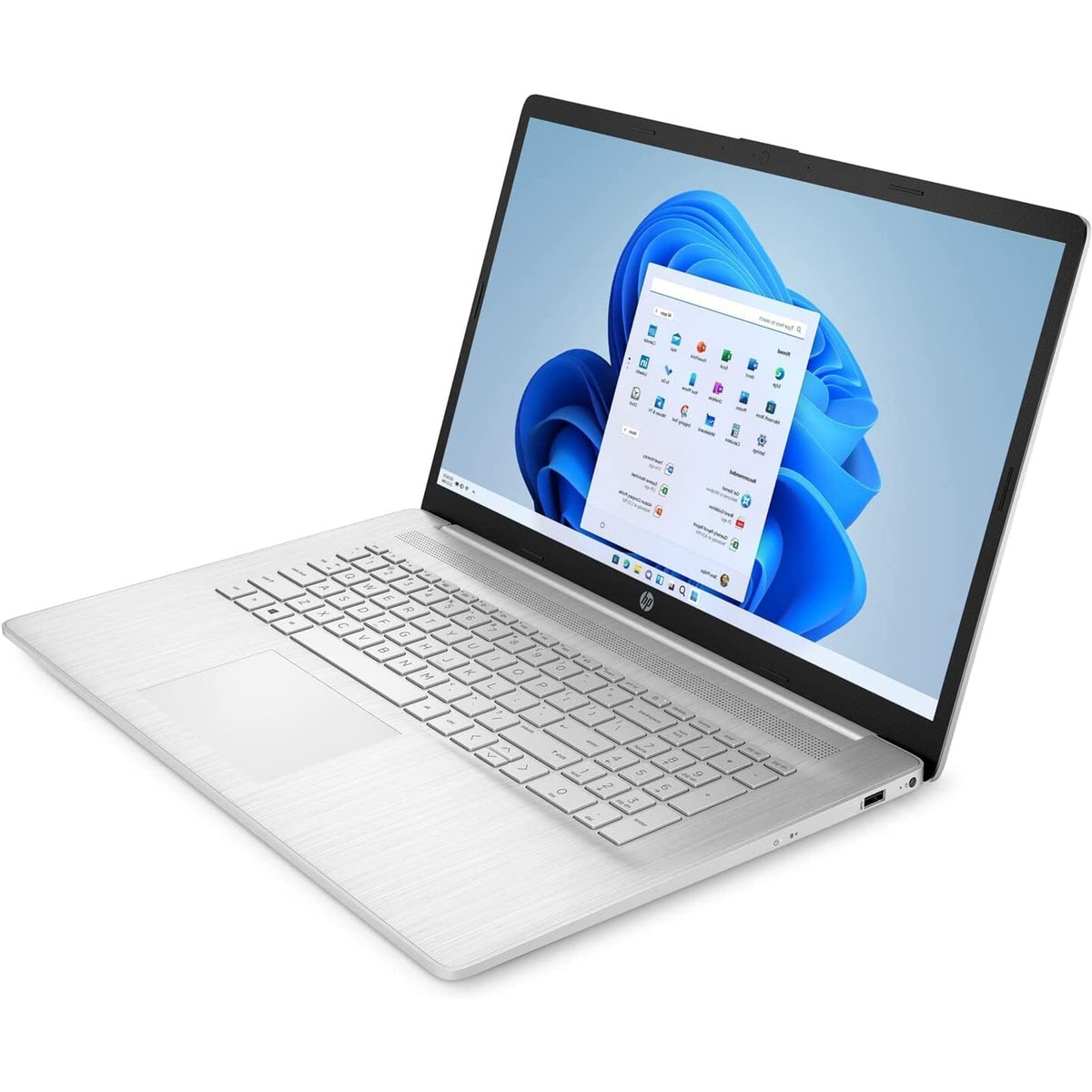 HP 17-CN2063CL 17.3" 8GB 512GB SSD Core™ i5-1235U 1.3GHz WIN11H, Natural Silver (Refurbished - Premium)