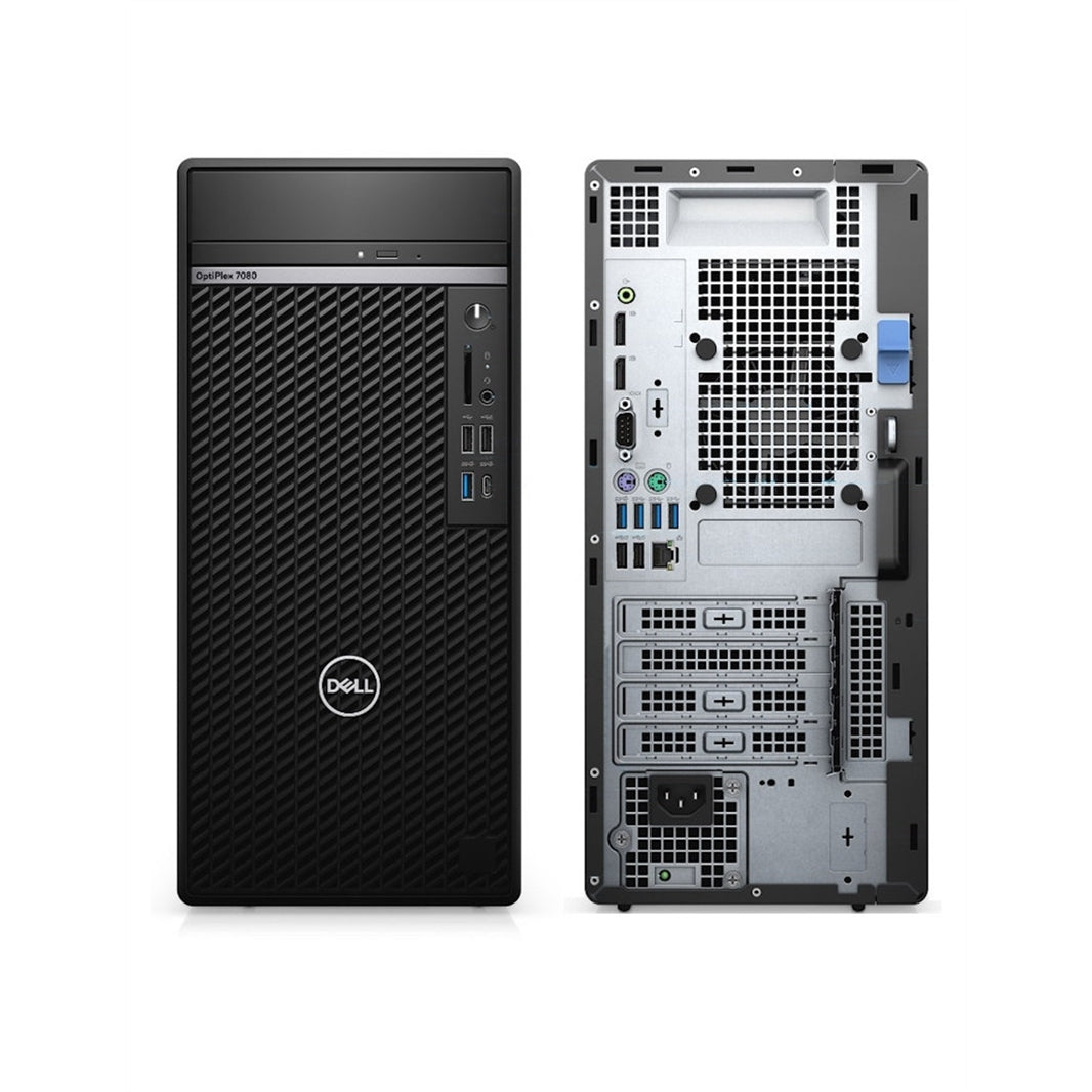 Dell Optiplex 7080 Tower 16GB 1TB SSD Core™ i7-10700 2.9GHz WIN11P, Black (Refurbished - Fair)