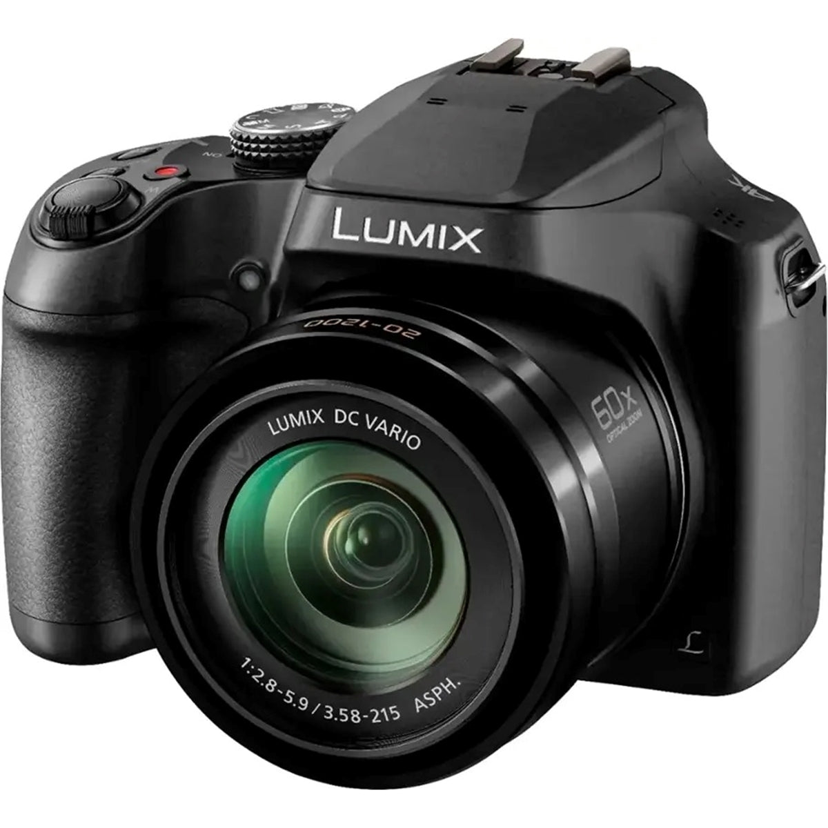 Panasonic LUMIX FZ80D Point and Shoot Camera (4K video, 60x Optical Zoom, 20-120mm) (New, Open Box)