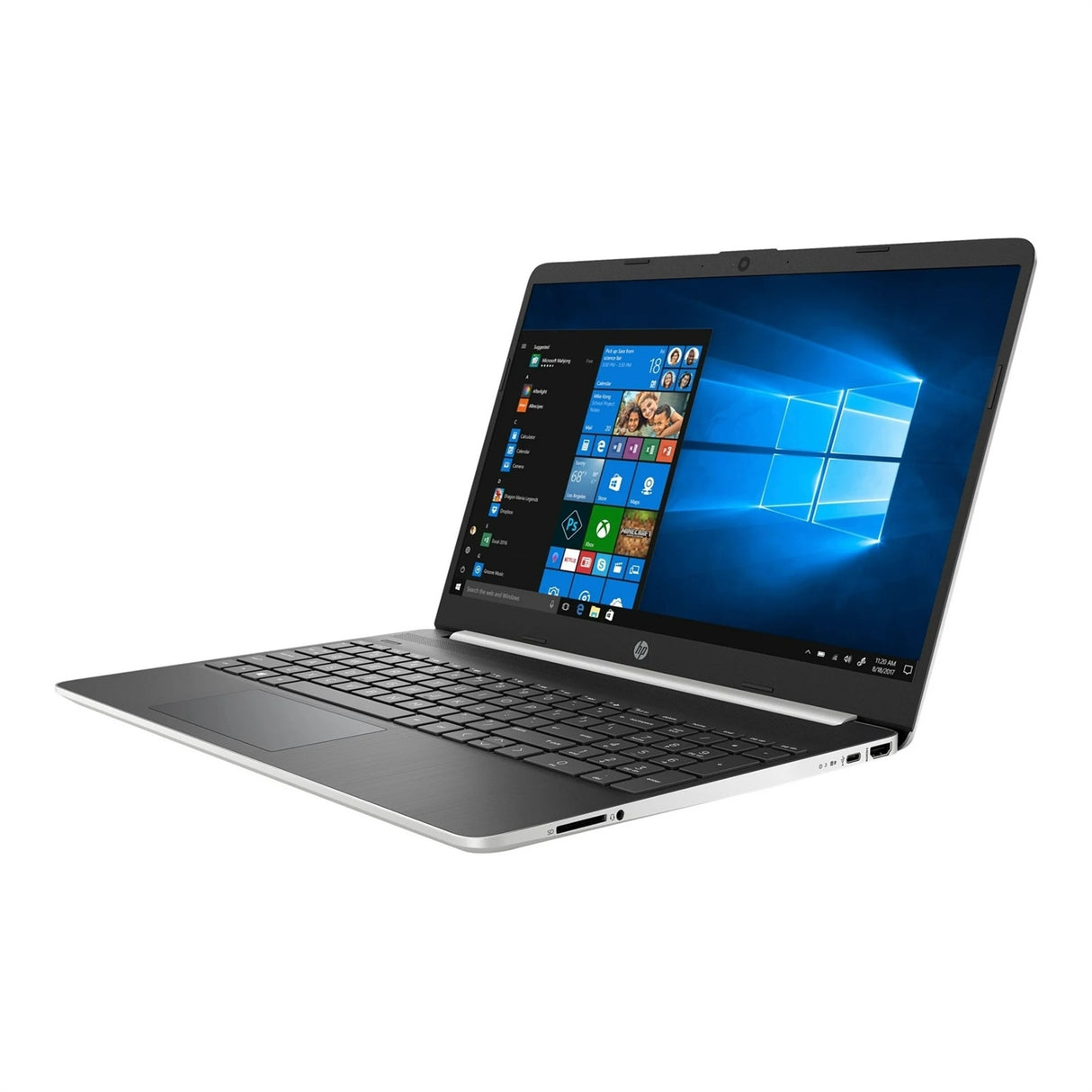 HP 15S-DU2042TX 15.6" 16GB 256GB SSD Core™ i7-1065G7 1.3GHz WIN11H, Natural Silver (Refurbished - Excellent)