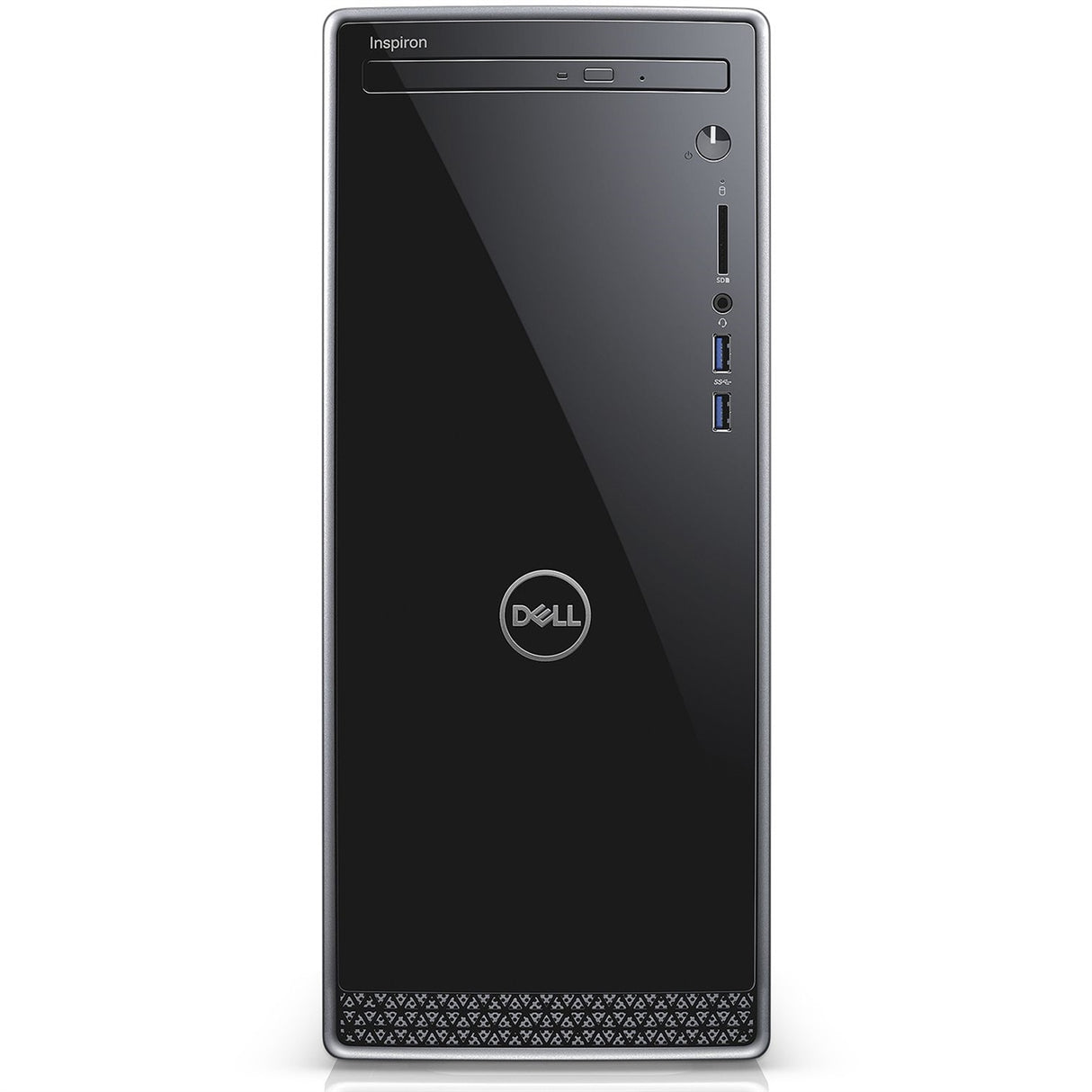 Dell Inspiron 3670 Tower (8GB, 256GB SSD, i5-8400 2.8GHz) Win11H, Black (Refurbished - Very Good)