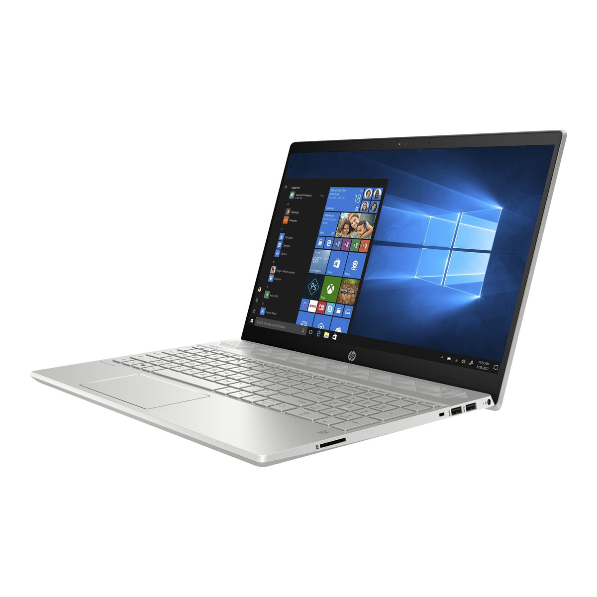 HP Pavilion 15-CS0053CL 15.6" 12GB 256GB SSD Core™ i5-8250U 1.6GHz WIN11H, Natural Silver (Refurbished - Fair)