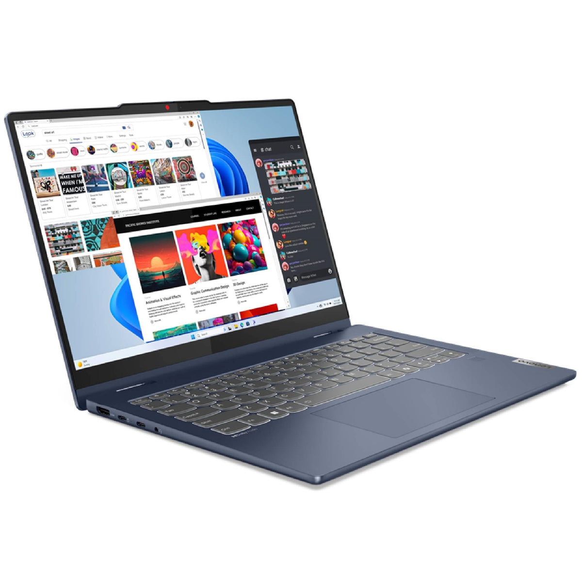 Lenovo IdeaPad 5 15ABA7 15.6" 16GB 512GB SSD AMD Ryzen™ 7 5825U 2.0GHz WIN11P, Abyss Blue (Refurbished - Fair)