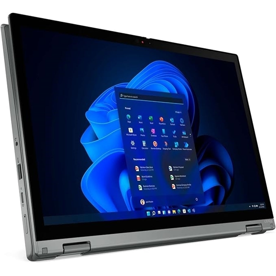 Lenovo Thinkpad L13 Yoga Gen 3 13.3" 16GB 256GB SSD Core™ i5-1235U 1.3GHz WIN11P, Storm Gray (Refurbished - Fair)
