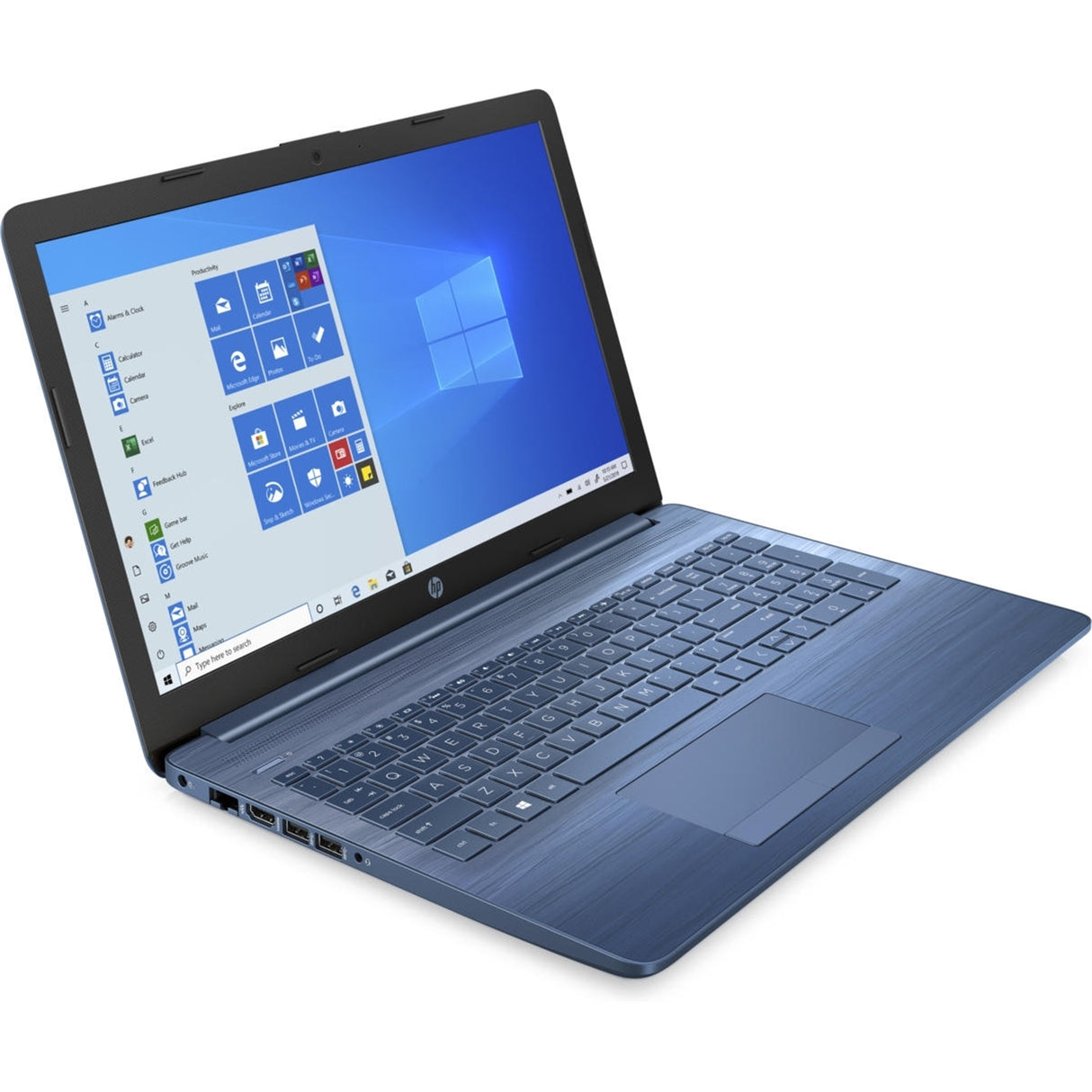 HP 15-DA3019CY 15.6" 16GB 512GB SSD Intel Core i5-1035G1 X4 1.0GHz Win11H, Blue (Refurbished - Very Good)