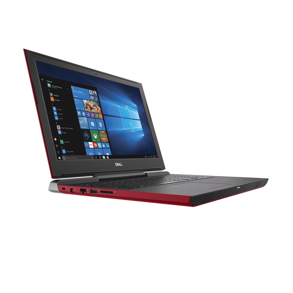 Dell G5 5587 15.6" 16GB 256GB SSD Core™ i7-8750H 2.2GHz WIN11P, Red (Refurbished - Fair)