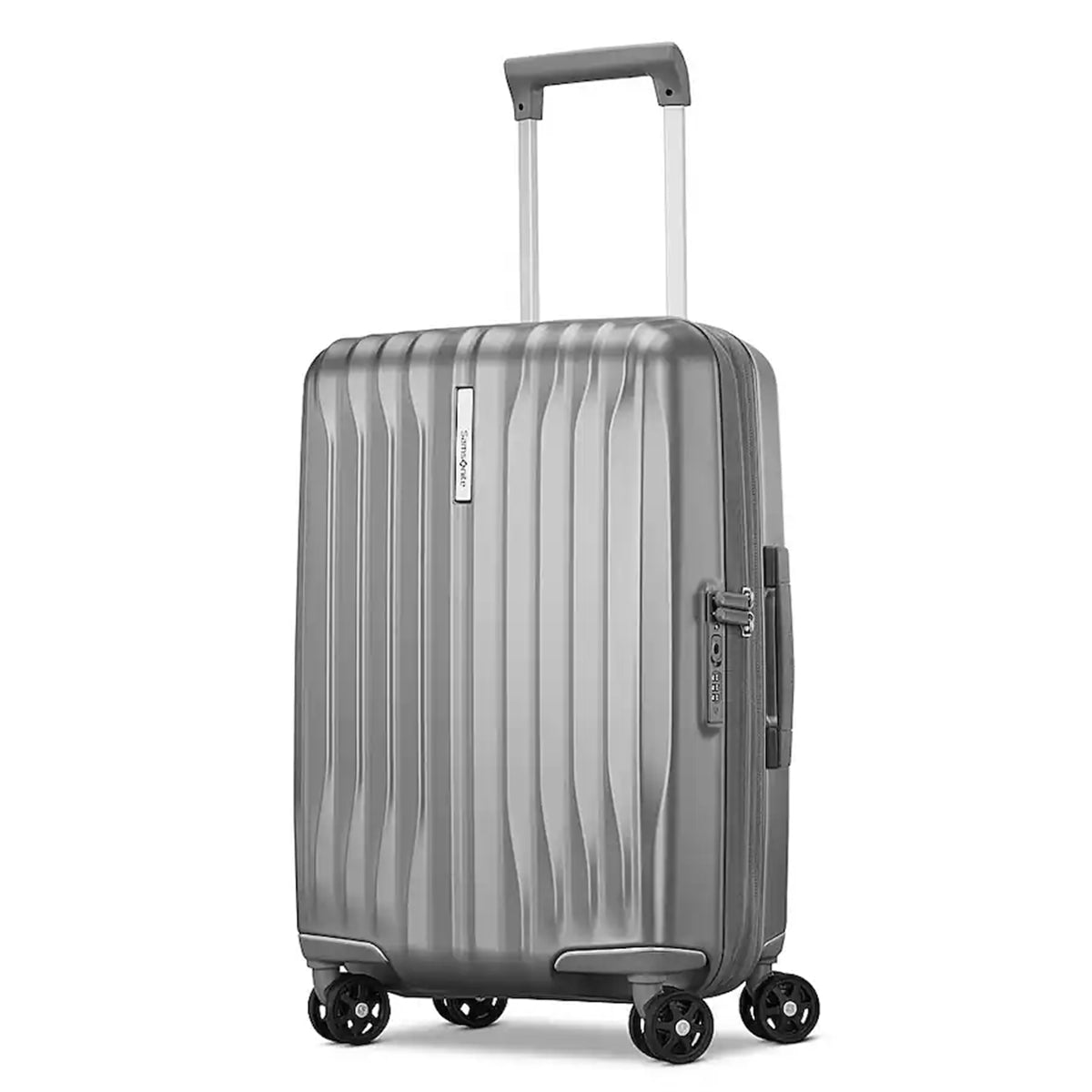 Samsonite - UpLIFT HS 20" Expandable Carry on Spinner Suitcase - Silver Shimmer (Refurbished - Excellent)