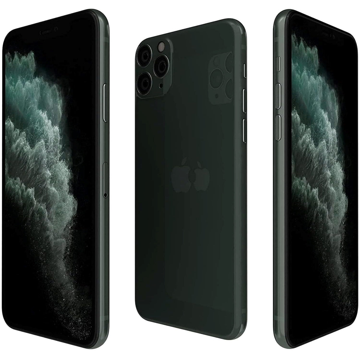Apple iPhone 11 Pro Max 64GB 6.5" 4G LTE AT&T, Midnight Green (Refurbished - Premium)