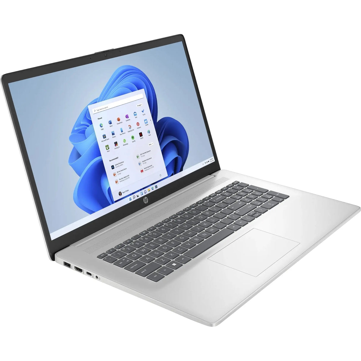 HP 17-CN2083DX 17.3" 16GB 256GB SSD Core™ i3-1215U 1.2GHz WIN11P, Silver (Refurbished - Very Good)