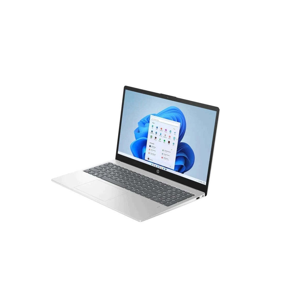 HP 15-FC0030TG 15.6" Touch 8GB 512GB SSD AMD Ryzen™ 3 7320U 2.4GHz WIN11H, Natural Silver (Refurbished - Fair)