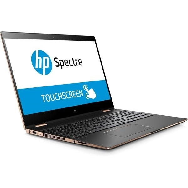 HP Spectre x360 15T-CH000 15.6" Touch 16GB 256GB SSD Intel Core I7-8550U Win11H, Poseidon Blue (Refurbished - Fair)