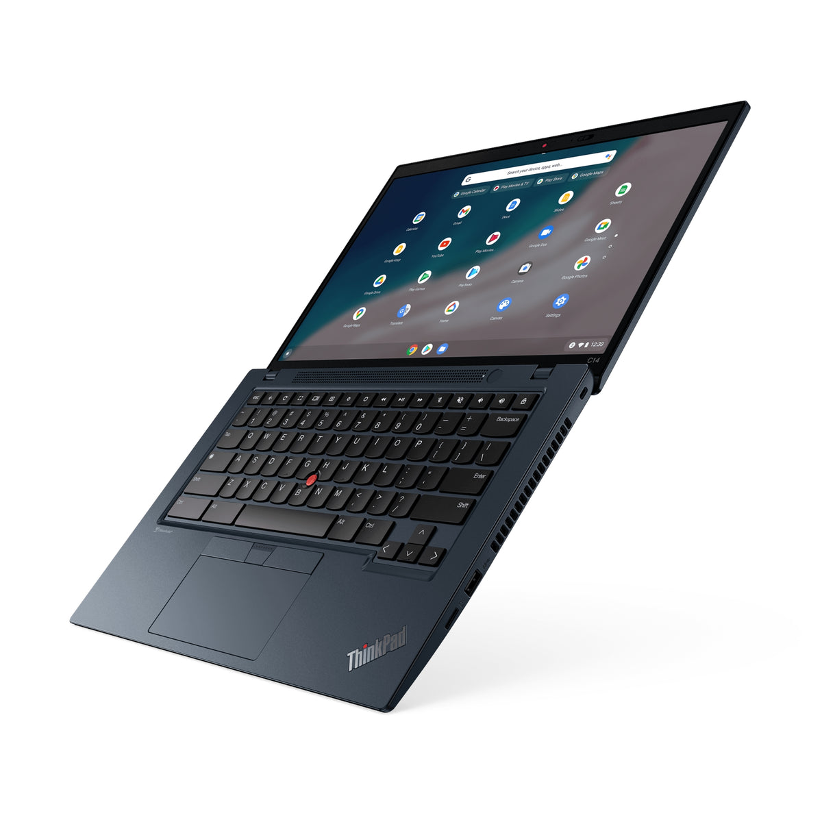 Lenovo ThinkPad C14 Gen 1 14" 8GB 256GB SSD Core™ i5-1245U 1.6GHz ChromeOS, Storm Gray (Refurbished - Excellent)