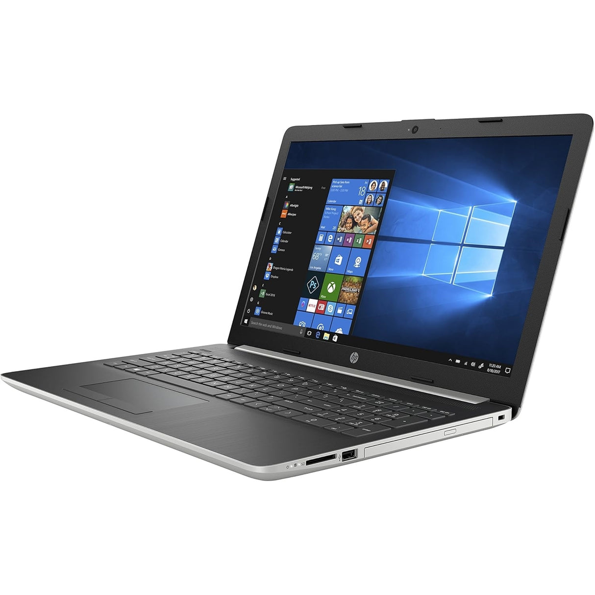 HP Pavilion x360 15-CR0055OD 15.6" Touch 8GB 256GB SSD Core™ i5-8250U 1.8GHz WIN11H, Silver (Refurbished - Fair)