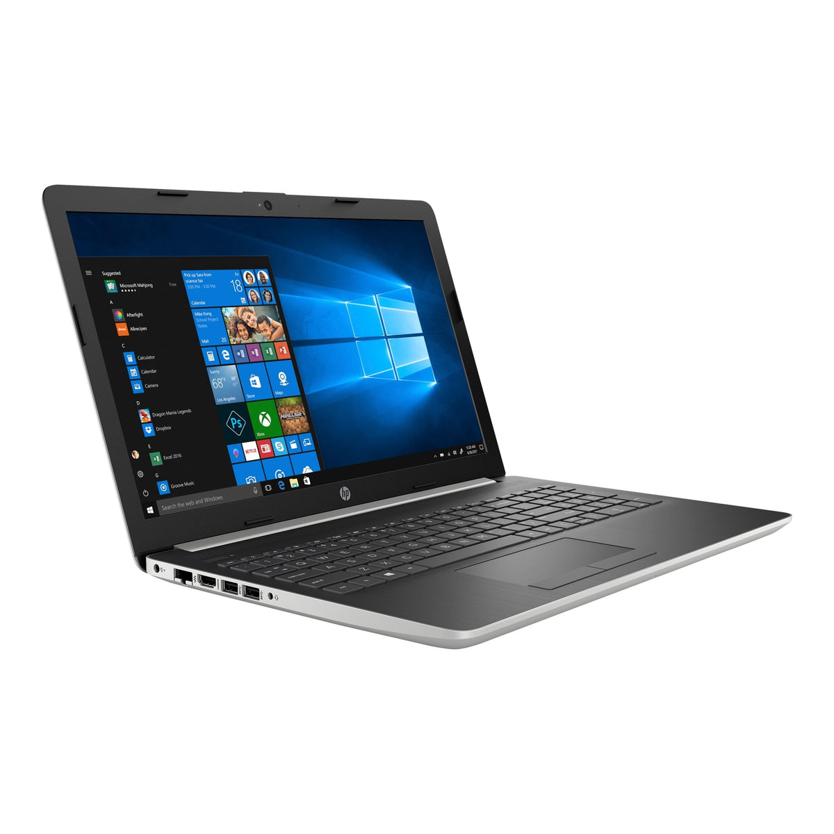 HP 15-DB0005DX 15.6" 8GB 512GB AMD Ryzen™ 5 2500U 2GHz WIN11H, Natural Silver (Refurbished - Fair)