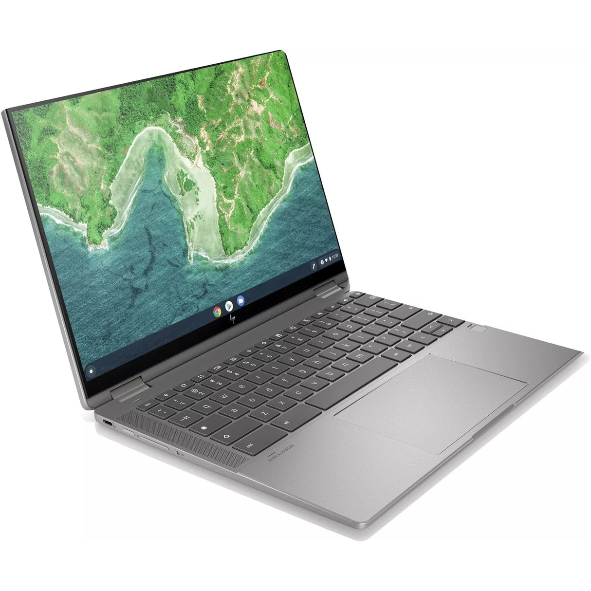HP x360 14C-CD0053DX 14" Touch 8GB 64GB eMMC Core™ i3-1215U 1.2GHz Chrome OS, Mineral Silver (Refurbished - Fair)