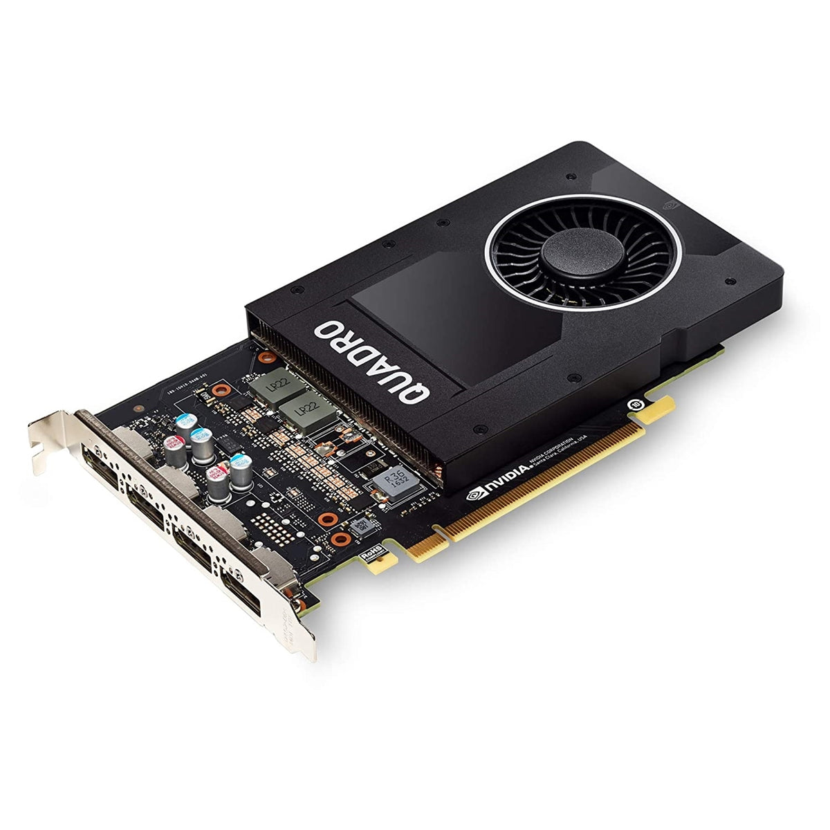 HP NVIDIA Quadro P2200 5GB GDDR5X Graphics Card (Refurbished - Excellent)