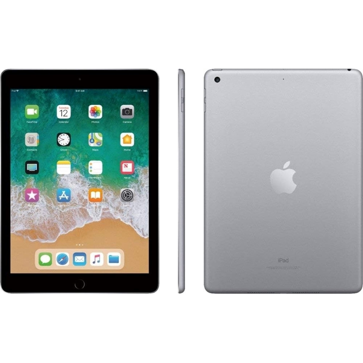Apple iPad 5th Gen 9.7" - 128GB, WiFi, Space Gray (Refurbished - Excellent)