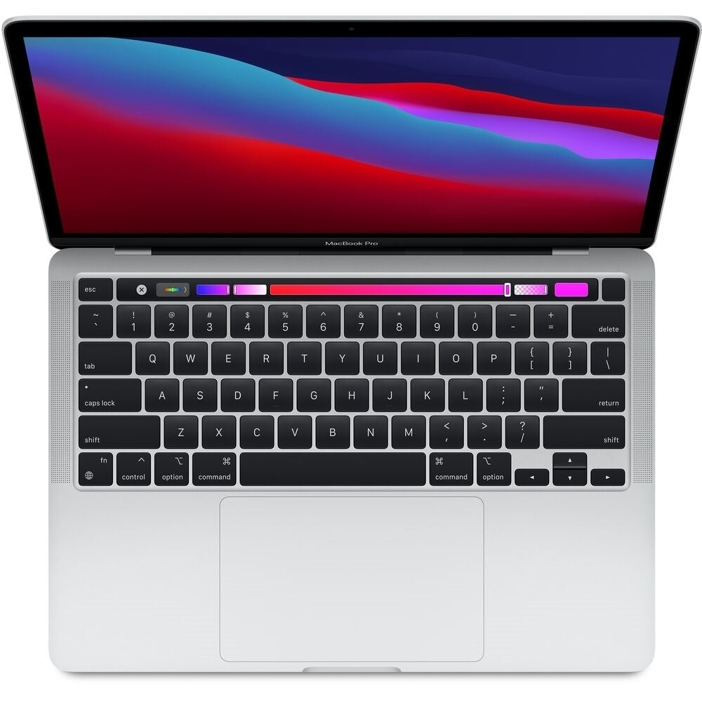 Apple MacBook Pro (13-inch, M1, 2020) 13.3" 8GB 256GB SSD Apple M1 3.2GHz macOS, Silver (Refurbished - Very Good)