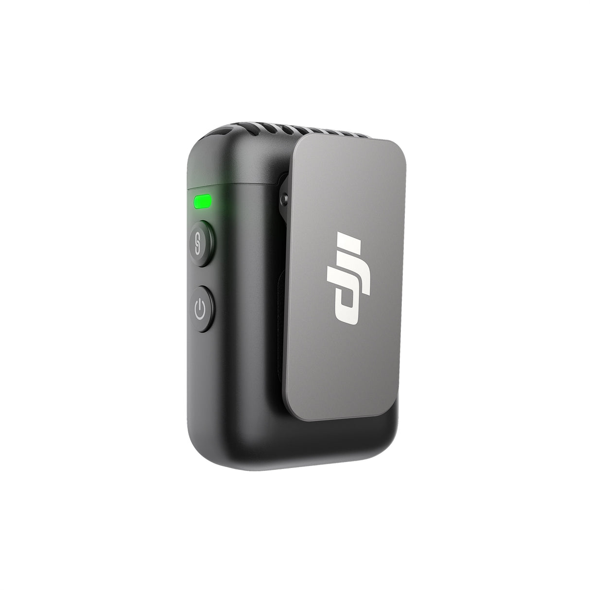 DJI Mic 2 Wireless Microphone System (2 TX + 1 RX + Charging Case), Shadow Black (Refurbished - Excellent)